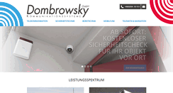 Desktop Screenshot of dombrowsky.de